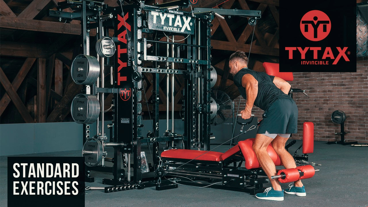 Prone Cable Overhead Lateral Raise