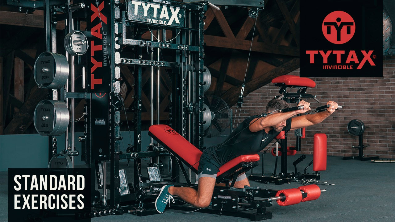 Prone Cable Shoulder Press