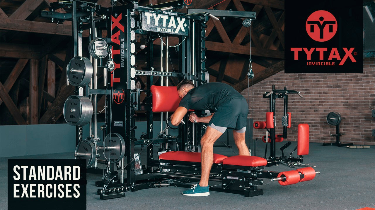 Bent-Over Biceps Curl