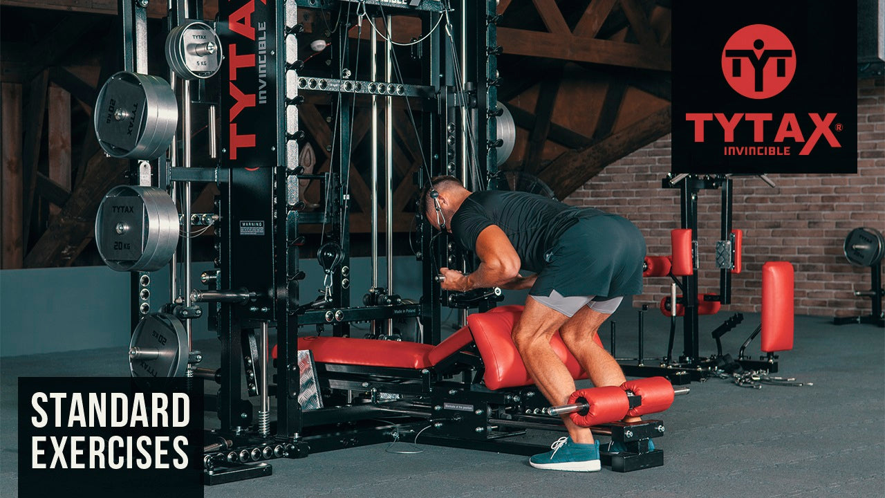 Cable Kneeling Crunch