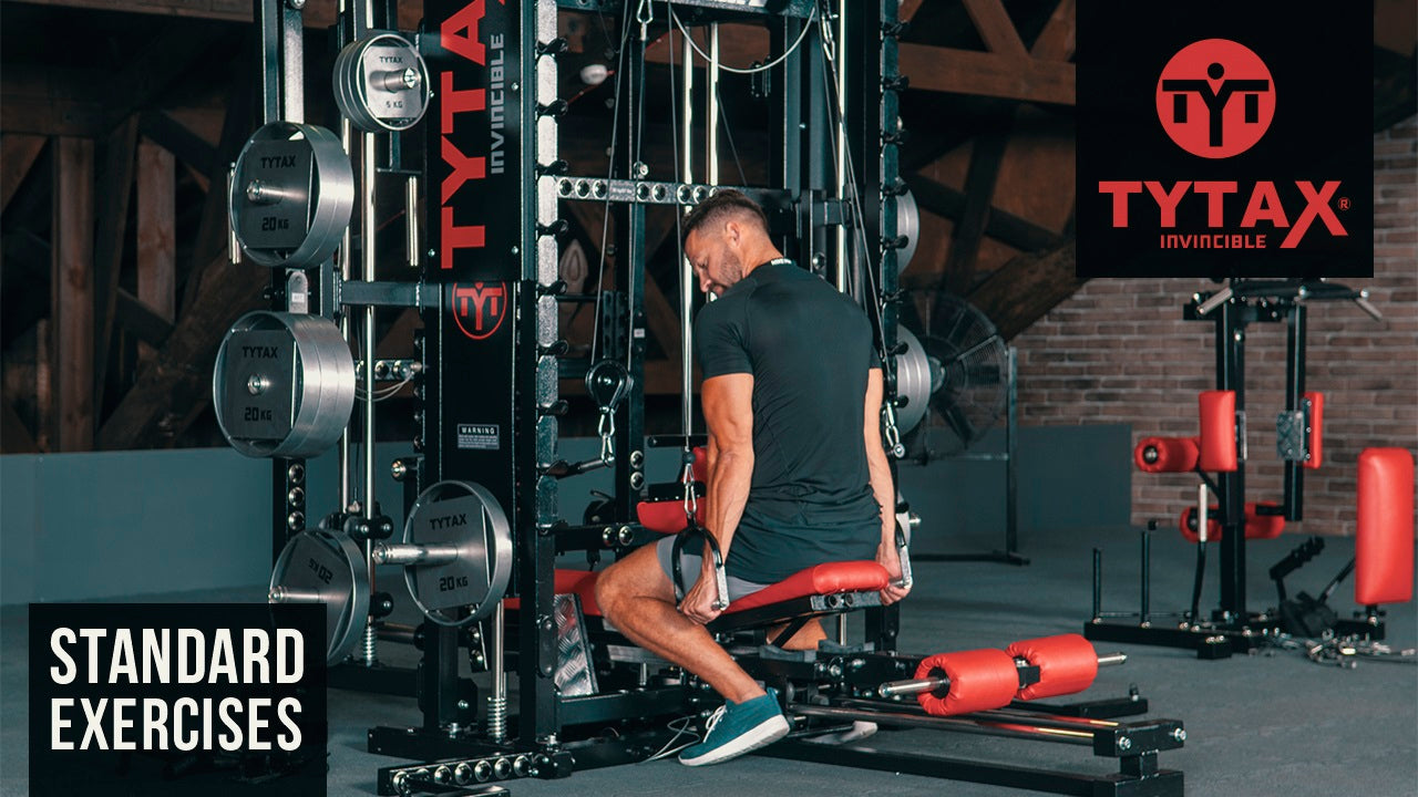 Cable Seated Triceps Pushdown
