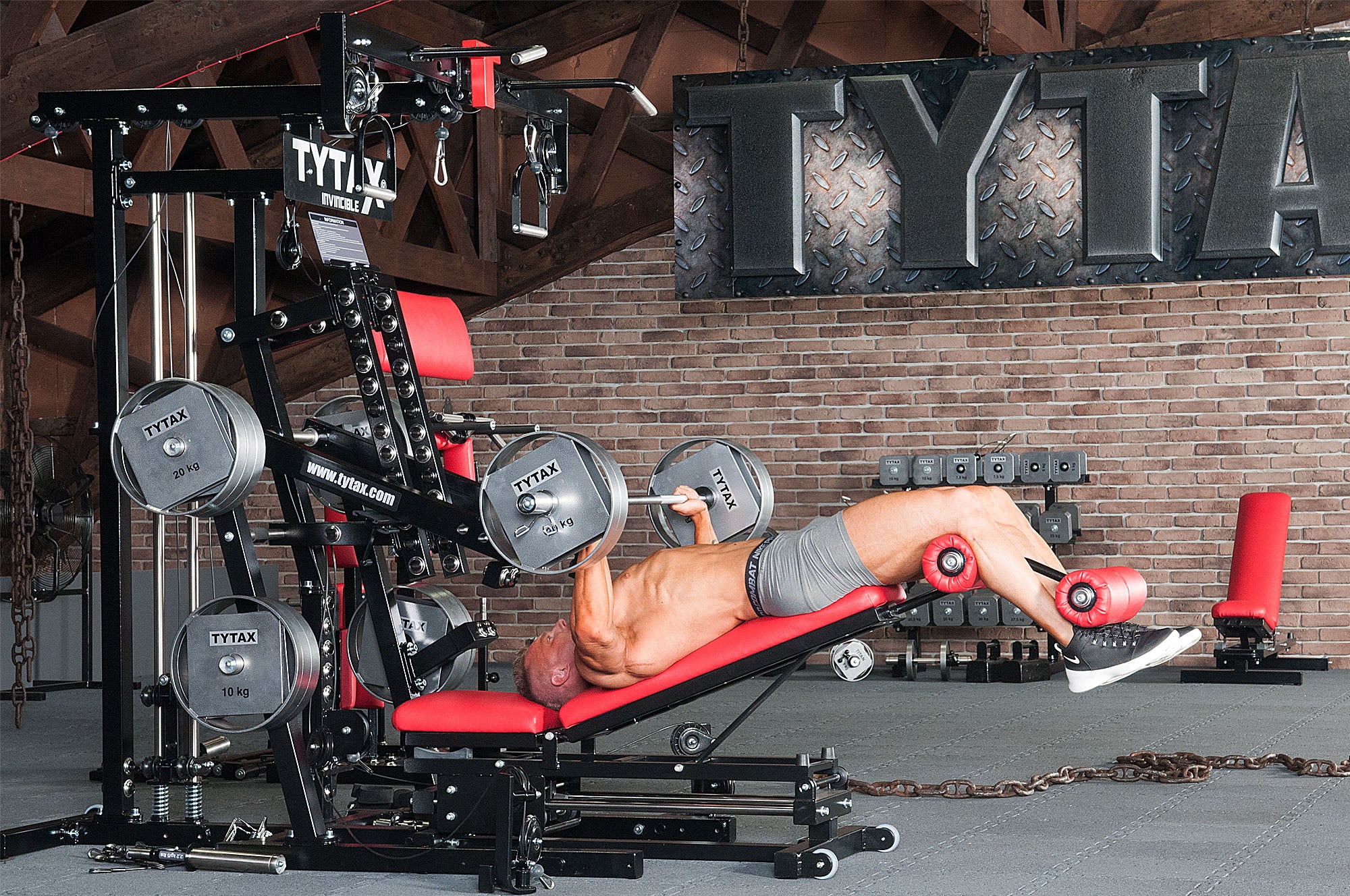 Langhantel Bankdrücken negativ