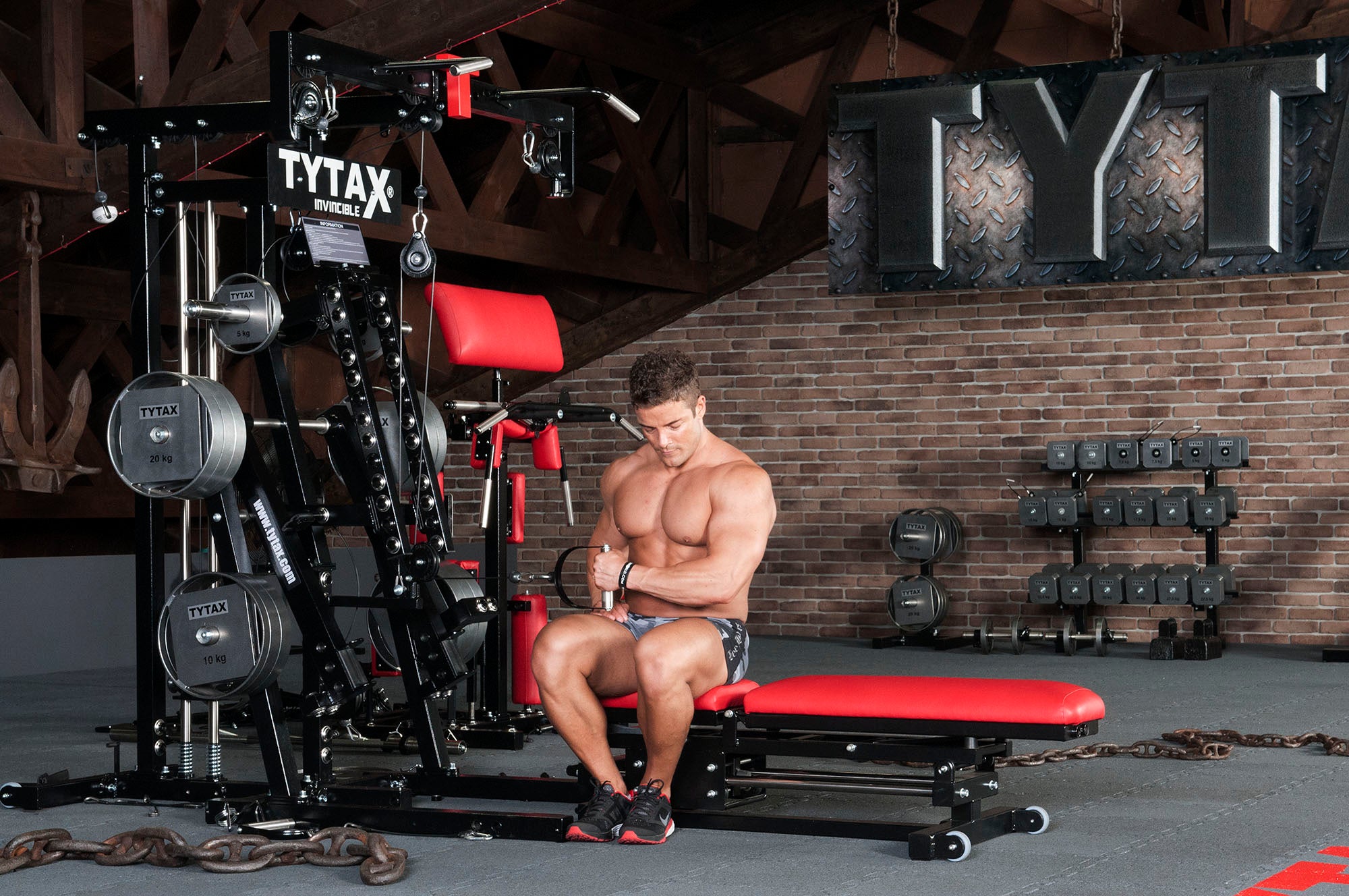 Außenrotation Schulter am Kabelzug