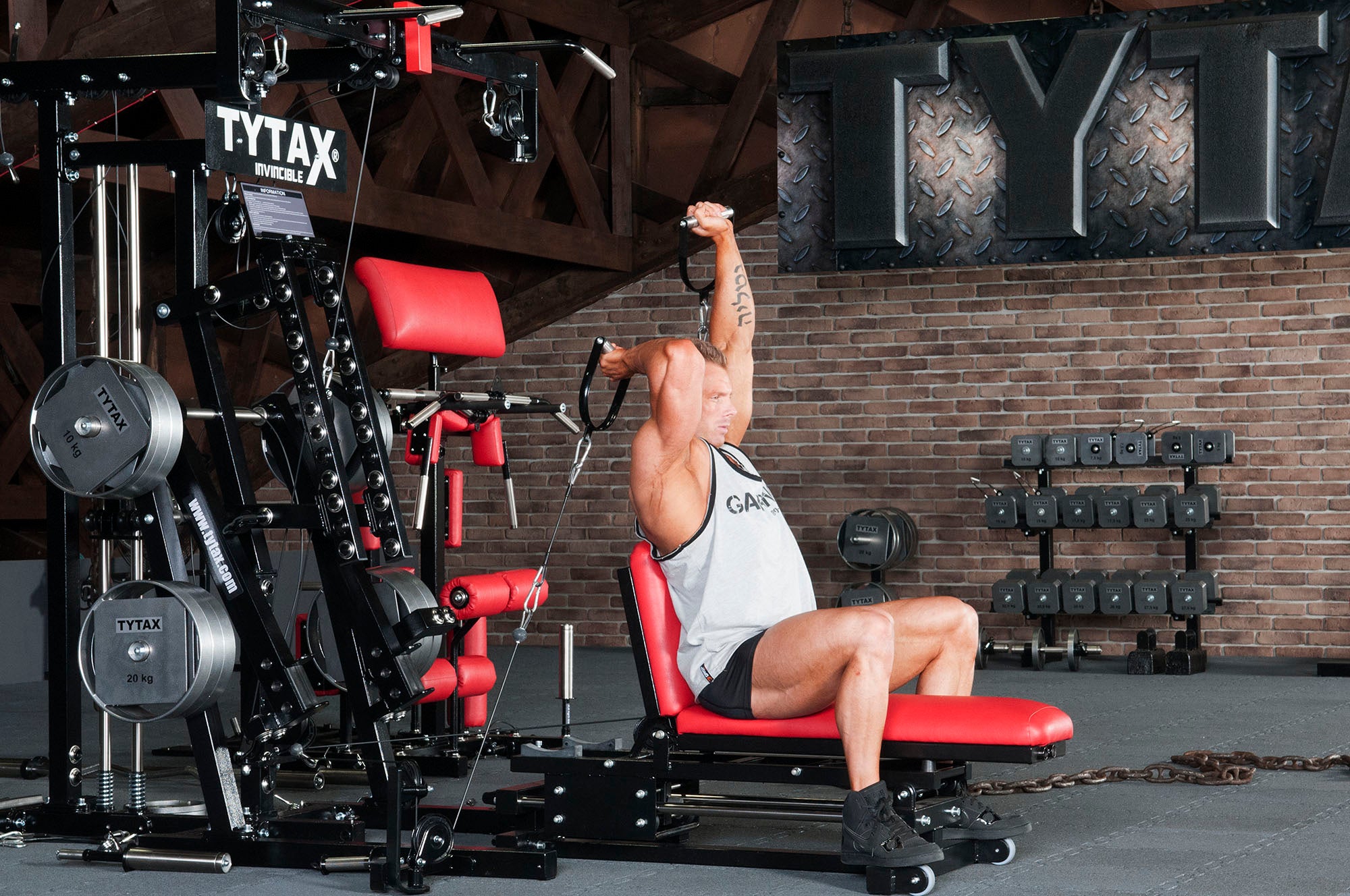 Trizepsstrecker Kabelzug einarmig