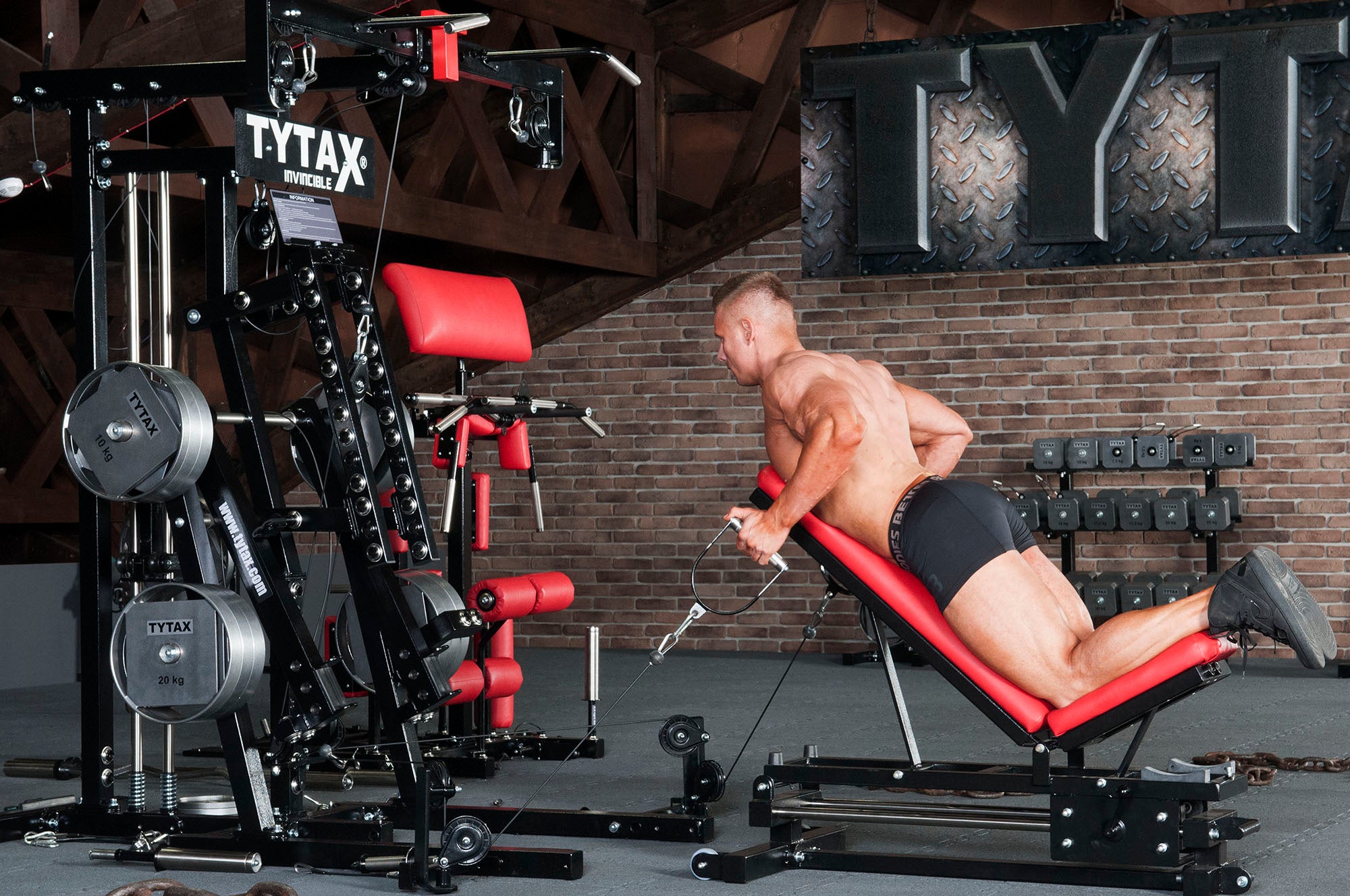 rudern eingedreht Kabelzug