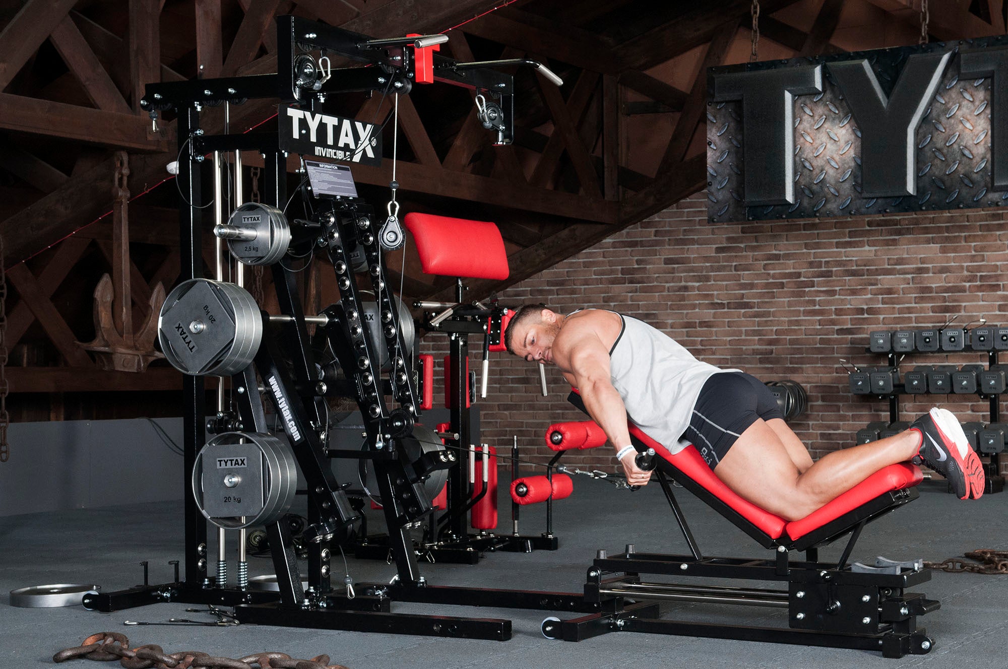 Trizepsstrecker Kabelzug Hammergriff