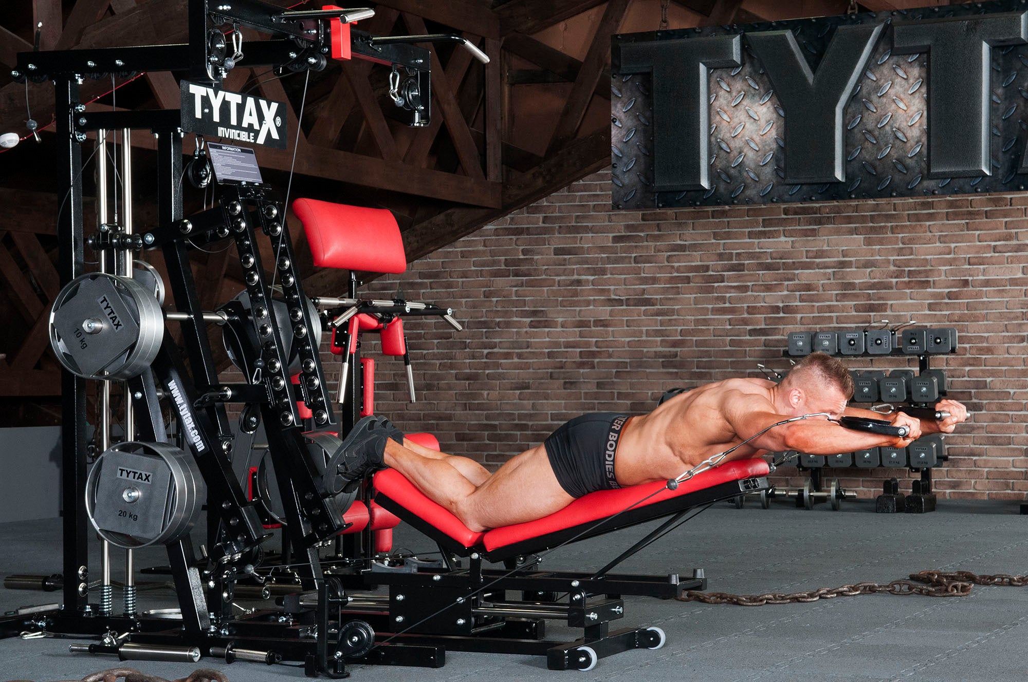 Schulterpresse liegend