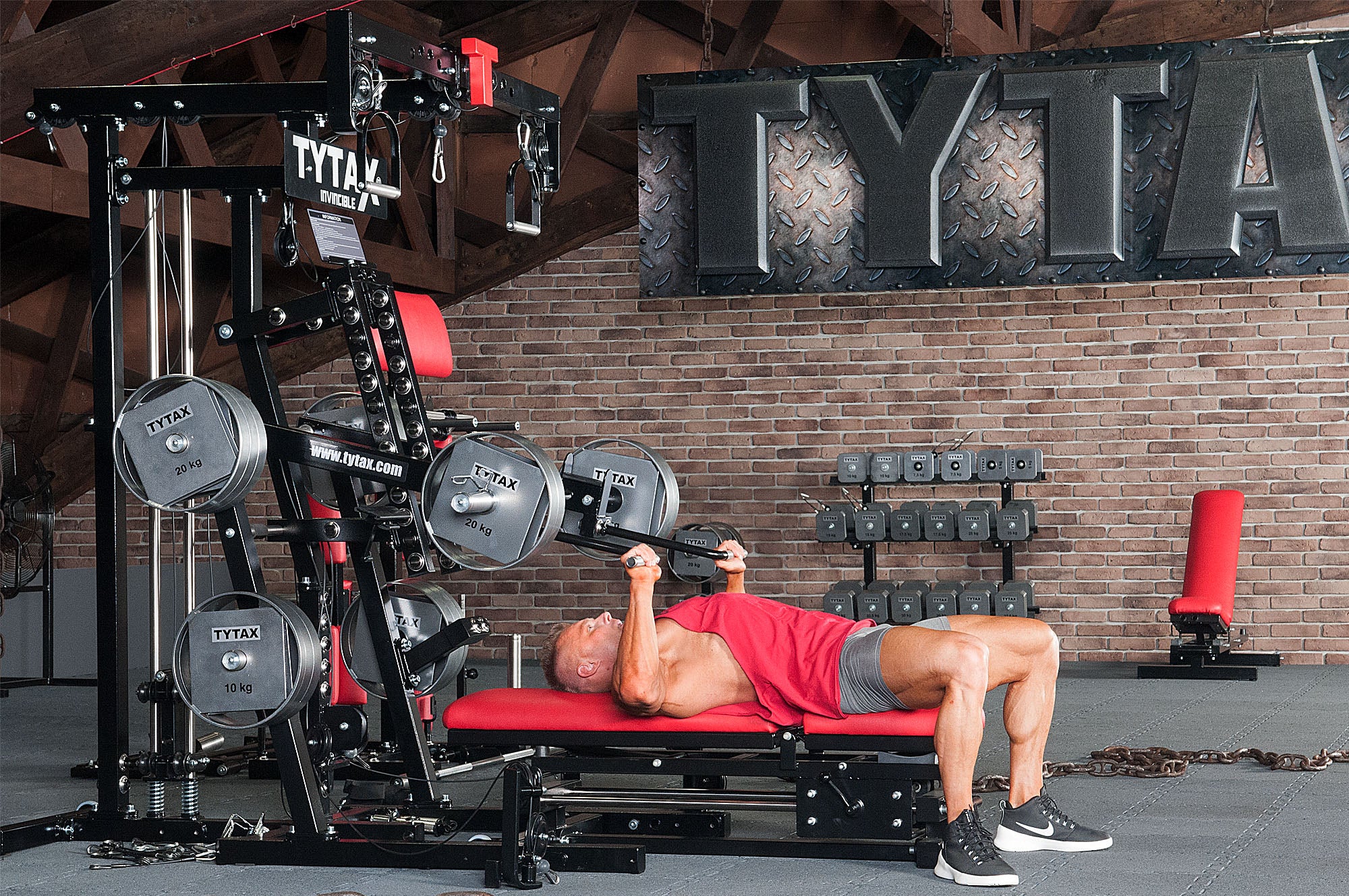 Bankdrücken Übungshebel