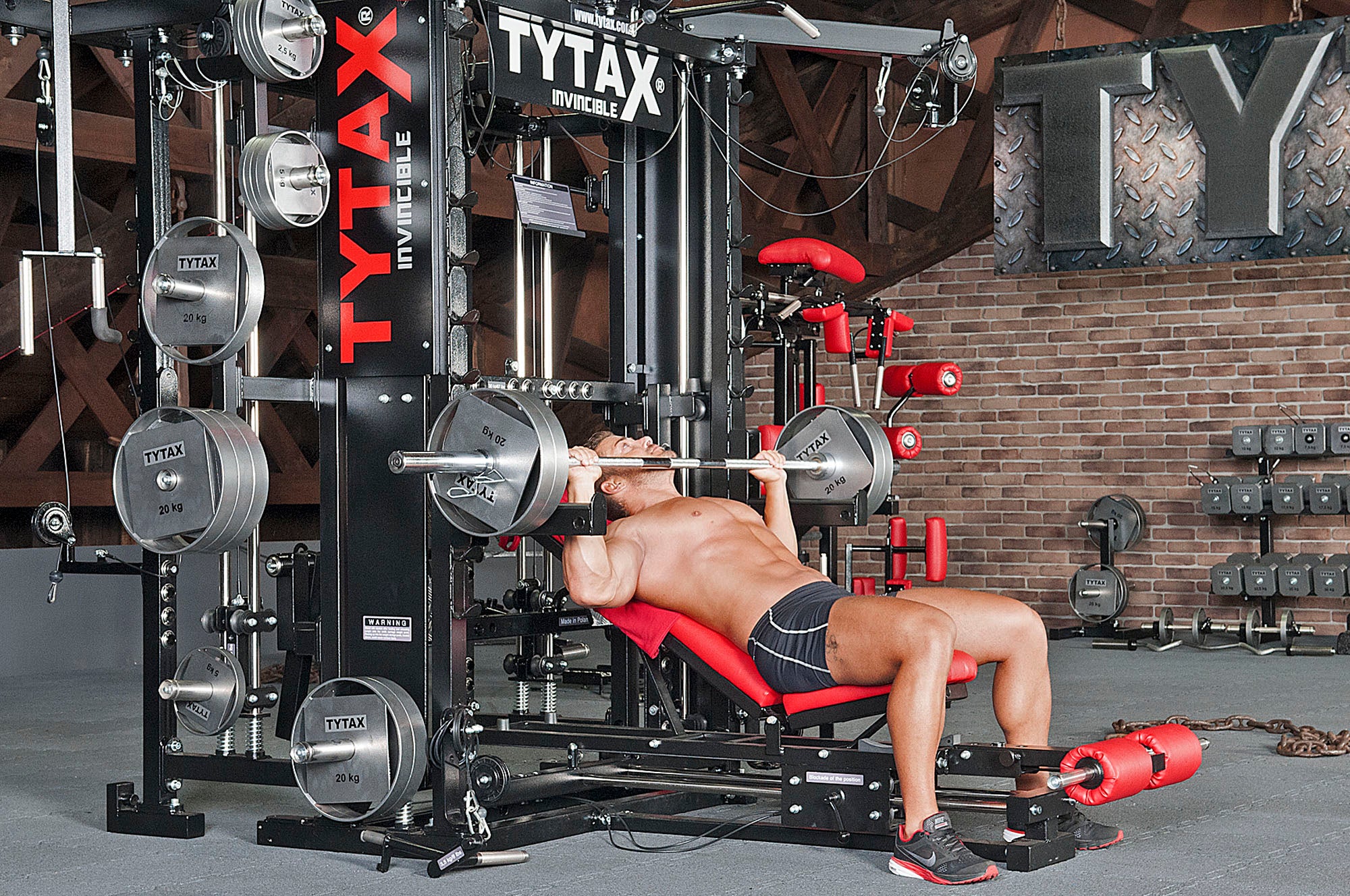 Langhantel Bankdrücken positiv