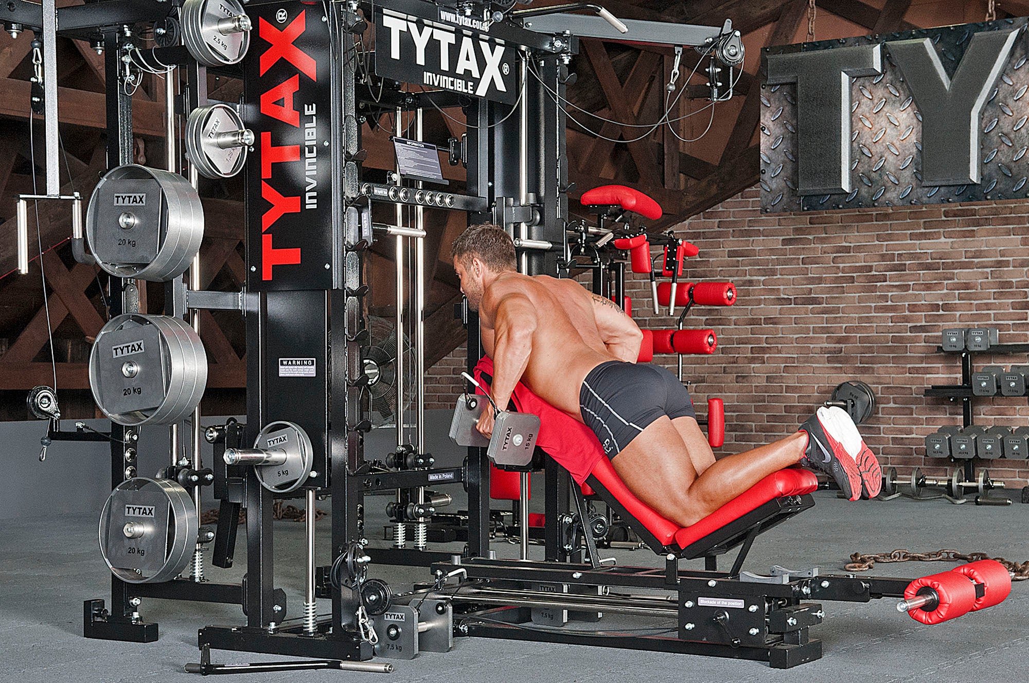 Kurzhantel vorgebeugtes Rudern