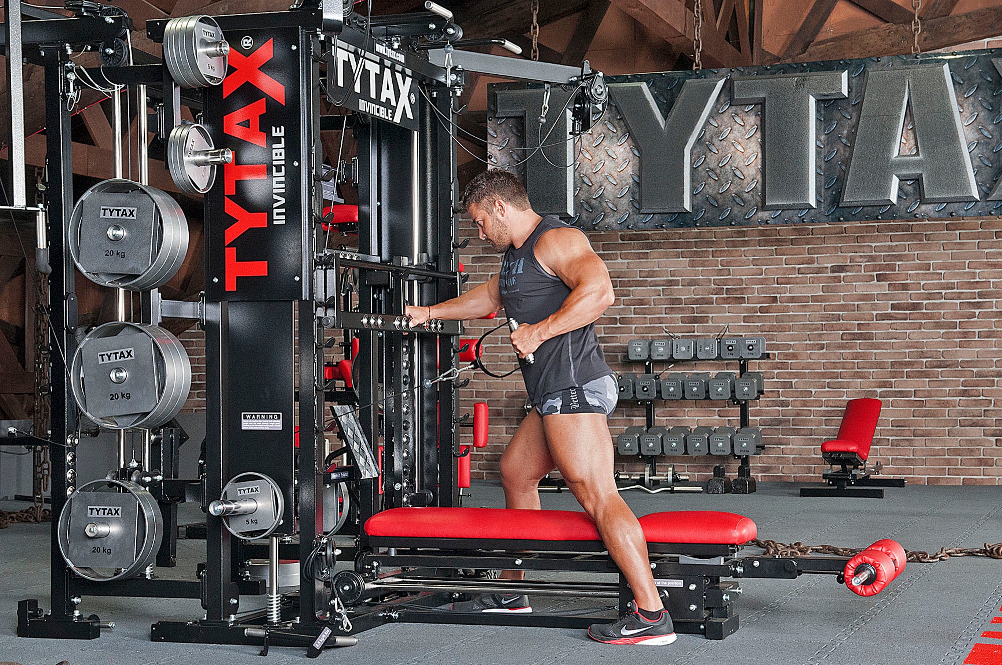 Rudern Kabelzug einarmig gebeugt