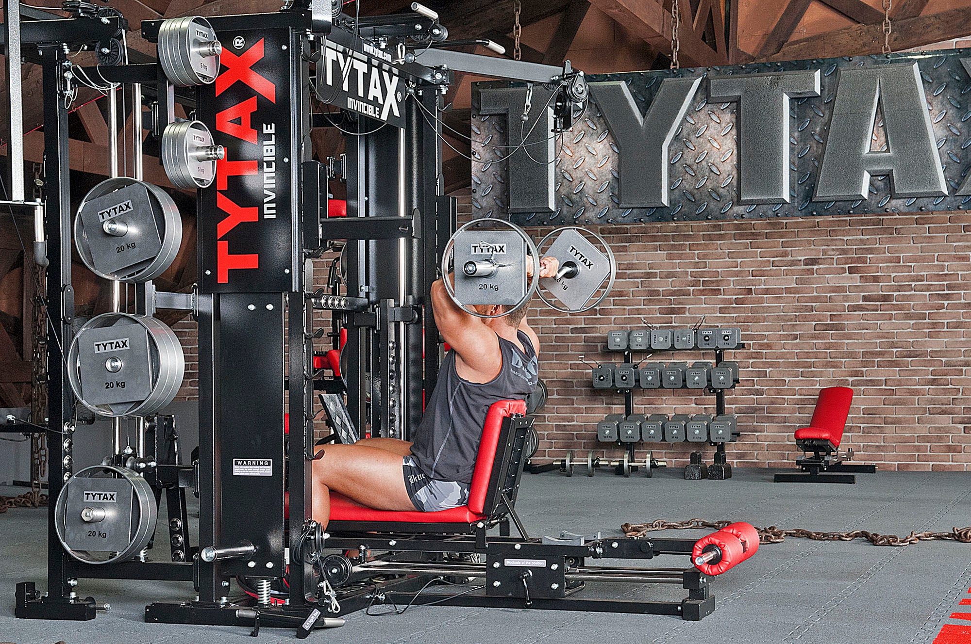 Langhantel Trizeps-Strecker