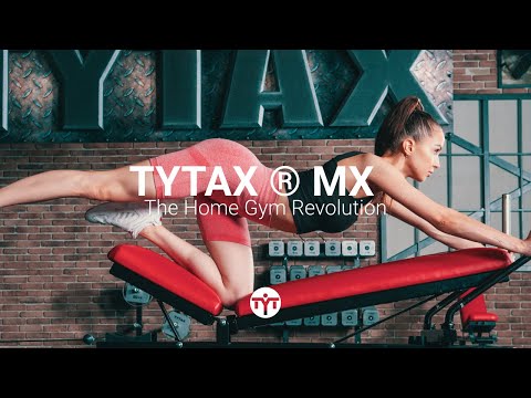 TYTAX MX mit Übungsarmen, Kabelzügen und Langhantel-Rack