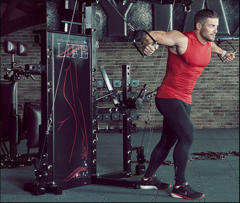 TYTAX S7 Physio-Gym mit Butterfly, Kabelzügen, stufenlose Gewichtsverstellung