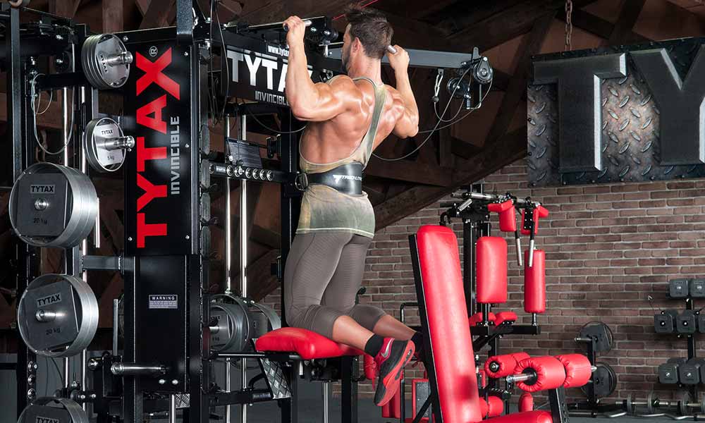 TYTAX T1-X Multi-Gym Kraftstation mit Multipresse, Kabelzug und Power-Rack