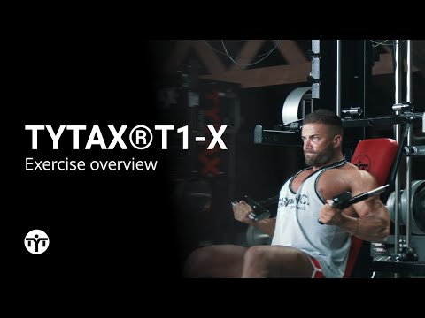 TYTAX T1-X Multi-Gym Kraftstation mit Multipresse, Kabelzug und Power-Rack