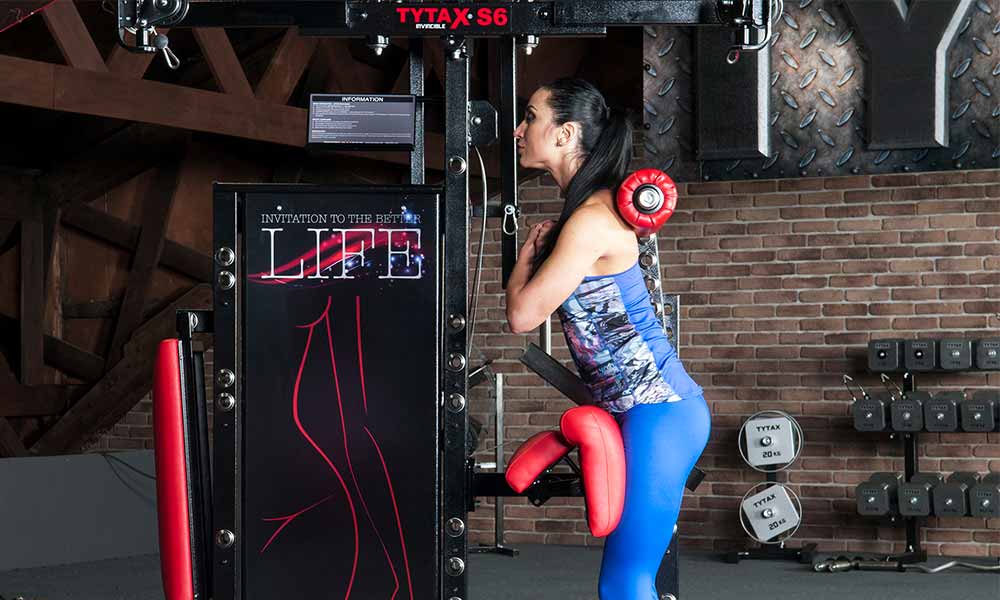 TYTAX S7 Physio-Gym mit Butterfly, Kabelzügen, stufenlose Gewichtsverstellung