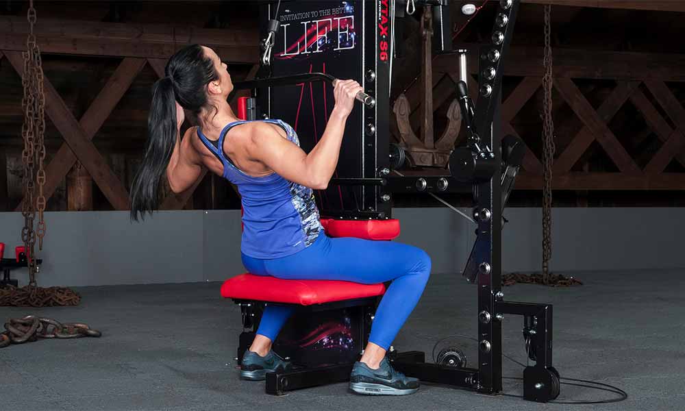 TYTAX S7 Physio-Gym mit Butterfly, Kabelzügen, stufenlose Gewichtsverstellung