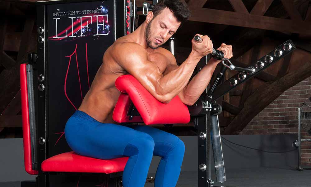 TYTAX S7 Physio-Gym mit Butterfly, Kabelzügen, stufenlose Gewichtsverstellung